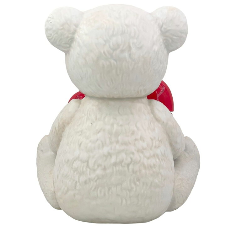 楽天市場】【中古】空ボトル テディデキャンタ くま Latte 白 飾り 