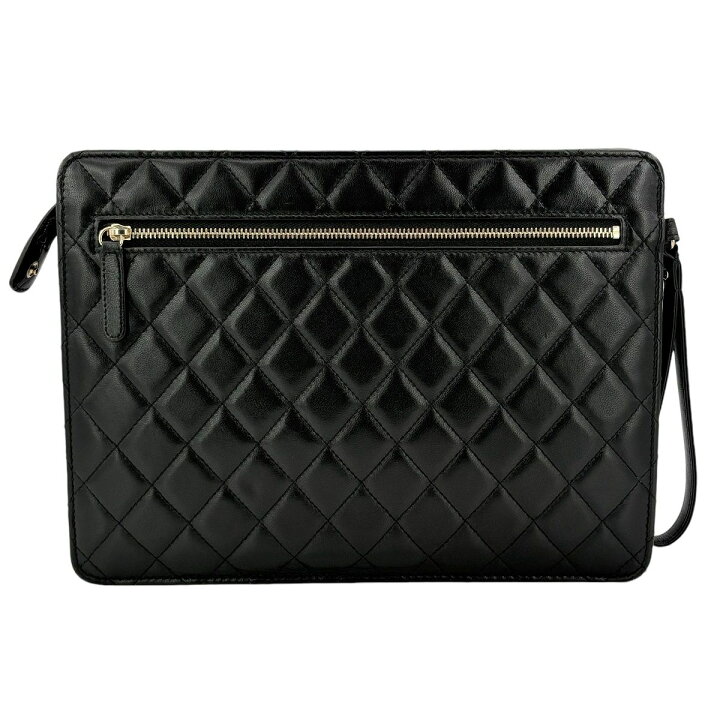 楽天市場】【中古】 CHANEL シャネル マトラッセ クラッチバッグ 