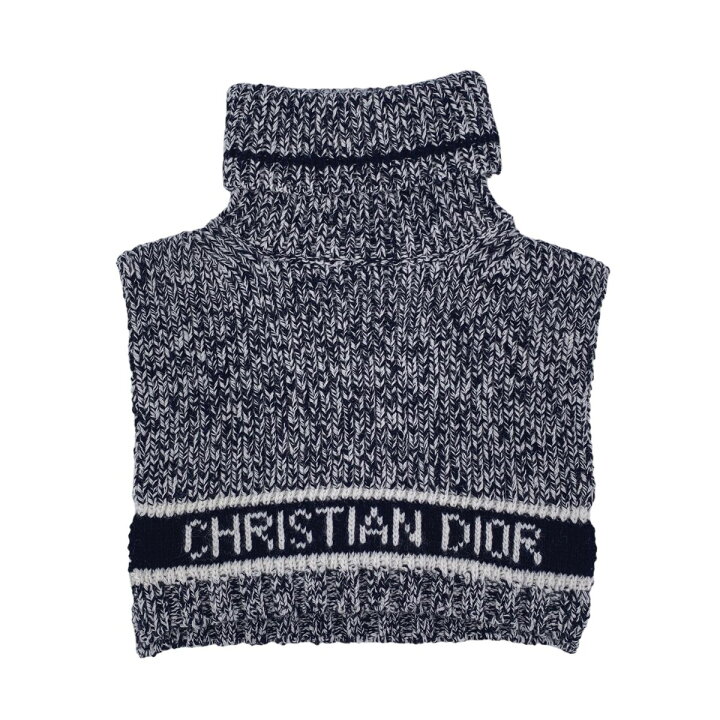 楽天市場】【中古】Dior ディオール ロゴ スヌード ネックウォーマー  