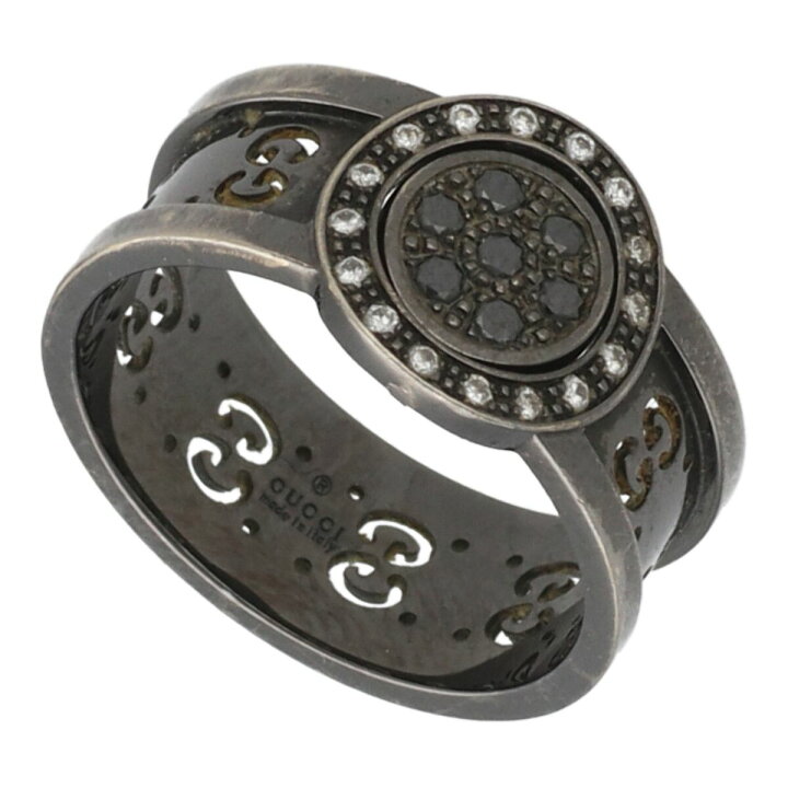 楽天市場】【中古】 GUCCI グッチ アイコン トワール リング 10 K18WG 
