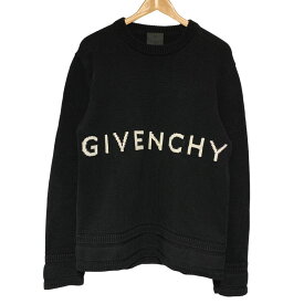 【中古】 Givenchy ジバンシィ ロゴ ニットセーター ジバンシイ ジバンシー BM90G9401M 4G トップス 衣類 メンズ XL レディース ユニセックス 23030327 AO