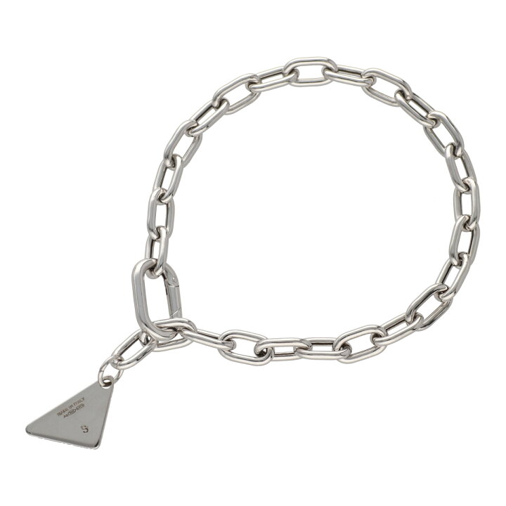 新品 PRADA ブレスレット プレート（楽天市場】【中古】 PRADA プラダ  
