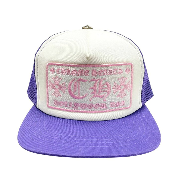 楽天市場】【中古】 CHROME HEARTS クロムハーツ トラッカーキャップ 