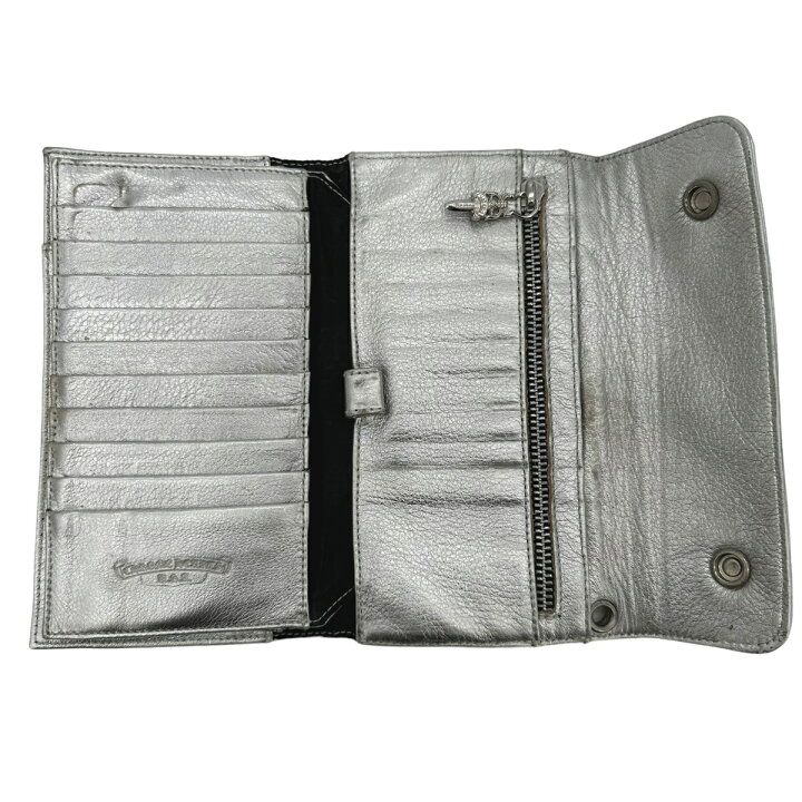 楽天市場】【中古】 CHROME HEARTS クロムハーツ ウェーブウォレット 