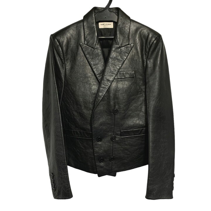 楽天市場】【中古】 Saint Laurent サンローラン レザー ダブル  