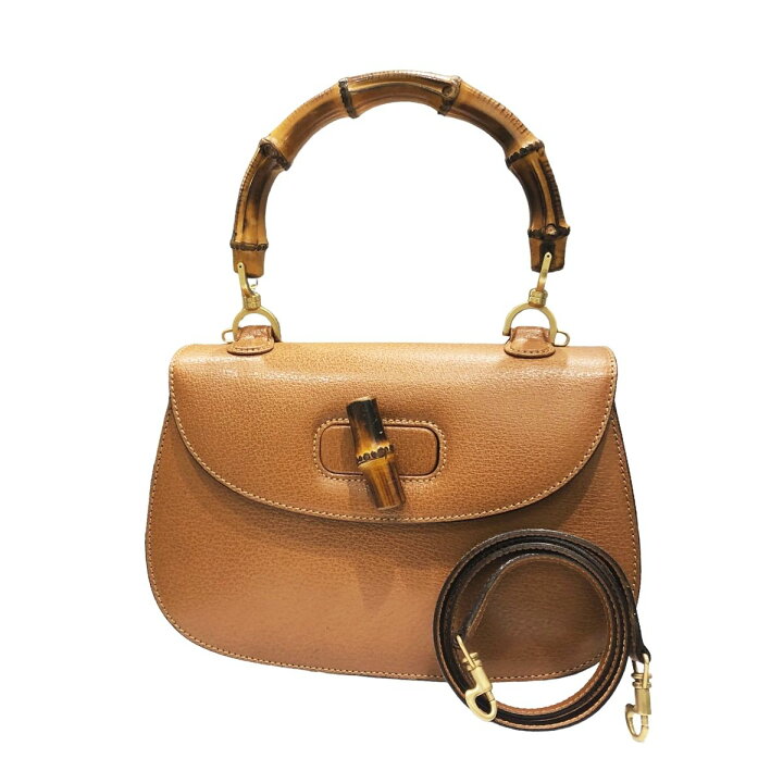 楽天市場】【中古】 GUCCI グッチ バンブー 2wayハンドバッグ バンブー 