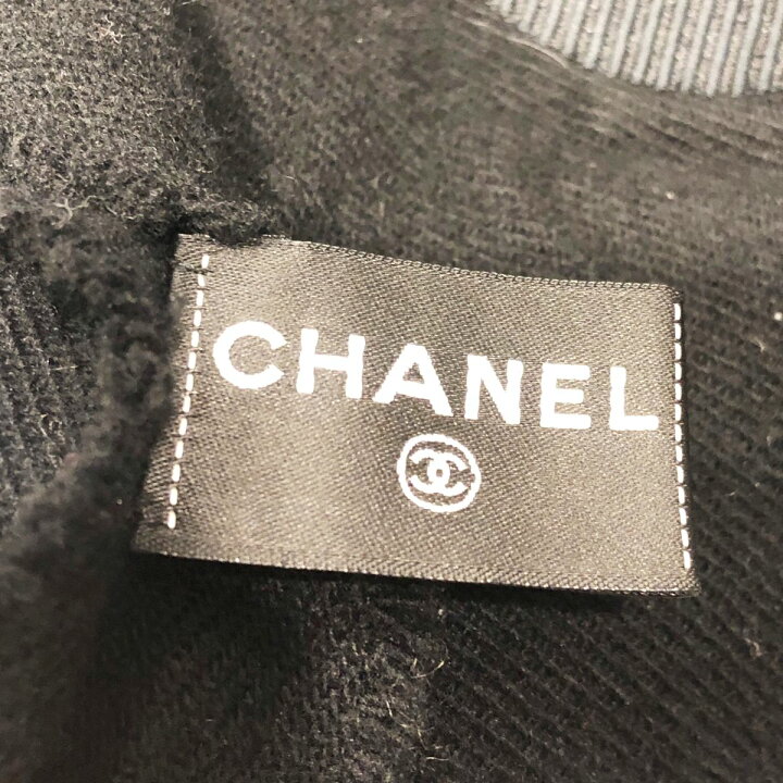 楽天市場】【中古】 CHANEL シャネル ココマーク フリンジ ウール  