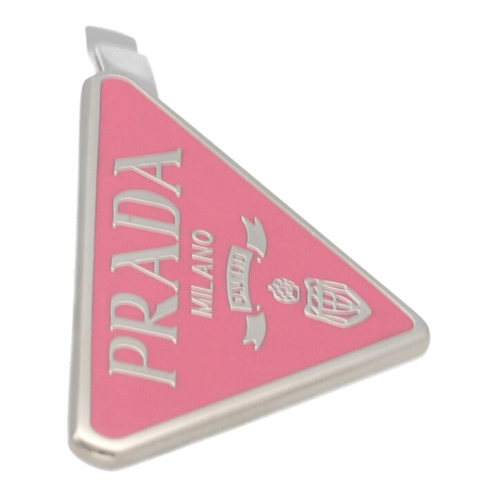 楽天市場】【中古】 PRADA プラダ バレッタ メタルトライアングル 
