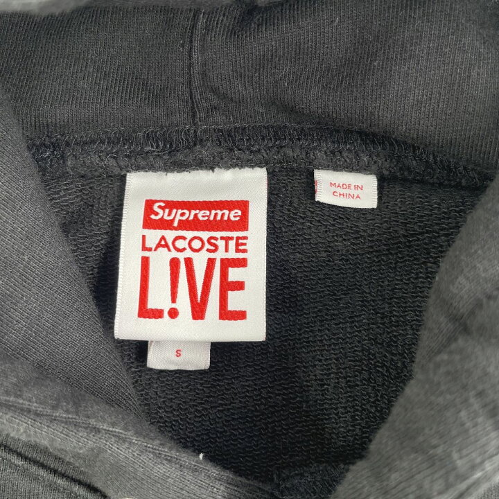 楽天市場】【中古】 SUPREME シュプリーム × LACOSTE プルオーバー  