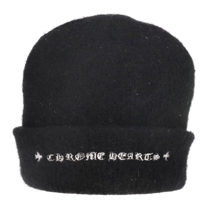 楽天市場】【中古】 CHROME HEARTS クロムハーツ ニット帽 CHプラス 