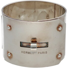 【中古】 HERMES エルメス ケリーバングル SV925 シルバー ブレスレット アクセサリー メンズ レディース 25024188 AO