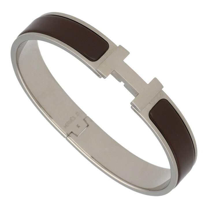 楽天市場】【中古】 HERMES エルメス クリッククラック PM ブラウン 