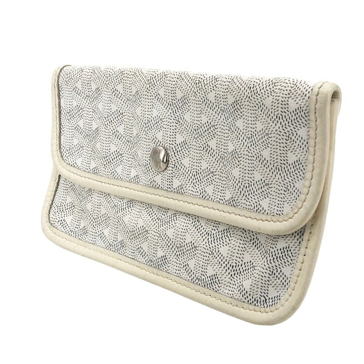 楽天市場】【中古】 GOYARD ゴヤール サンルイ ※ポーチのみ ホワイト 