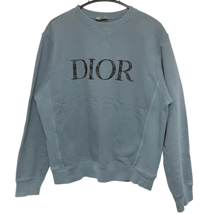 楽天市場】【中古】 Dior ディオール ロゴ刺繍 スウェットトレーナー  