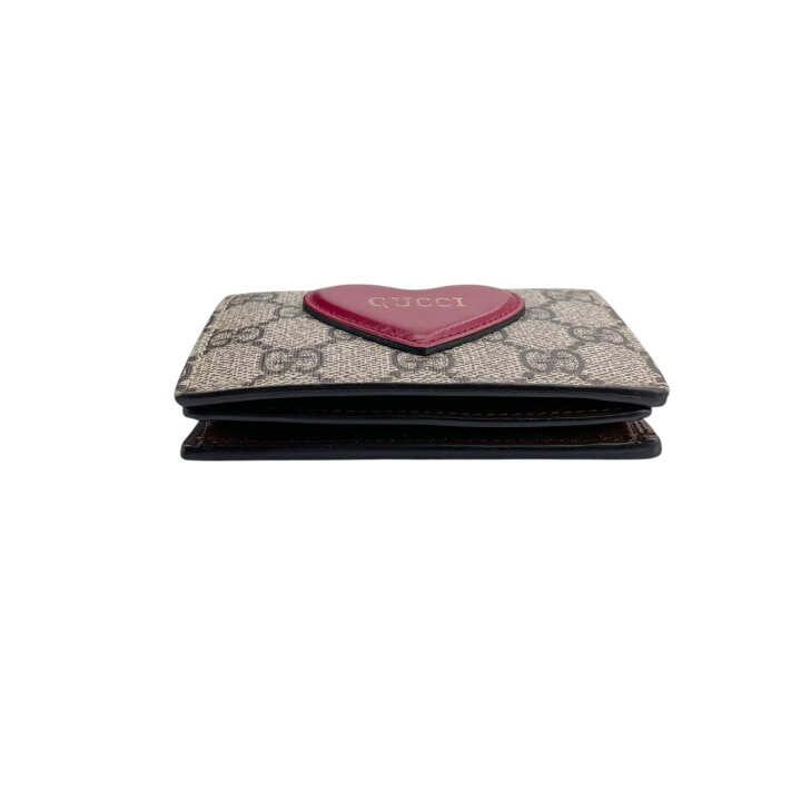 楽天市場】【中古】 GUCCI グッチ GGスプリーム 648848 ハートモチーフ 