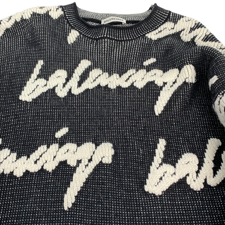 楽天市場】【中古】 BALENCIAGA バレンシアガ クルーネック3D 