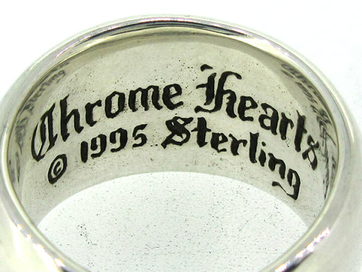 楽天市場】【中古】 CHROME HEARTS クロムハーツ 指輪 ドッグイン 