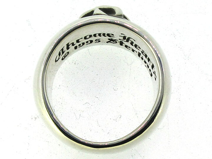 楽天市場】【中古】 CHROME HEARTS クロムハーツ 指輪 ドッグイン 