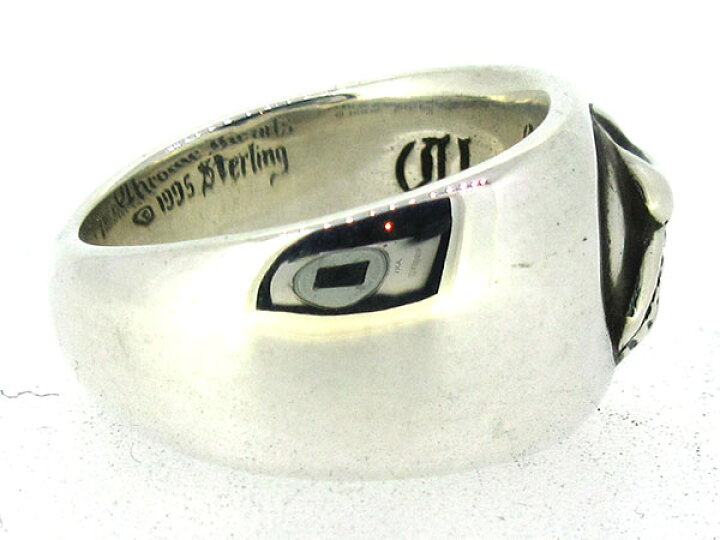 楽天市場】【中古】 CHROME HEARTS クロムハーツ 指輪 ドッグイン 