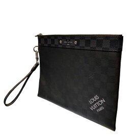 【中古】 LOUIS VUITTON ルイ・ヴィトン ポシェット・トゥ・ゴー N60502 ダミエアンフィニ クラッチバッグ 23025275 RD