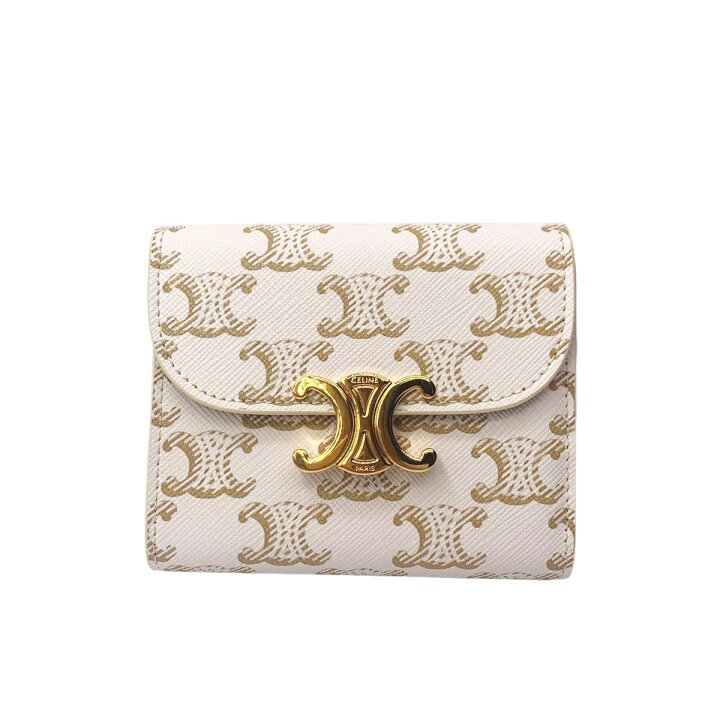 楽天市場】【中古】 CELINE セリーヌ トリオンフ 10D782CQH スモール 
