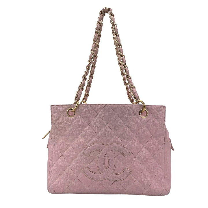 楽天市場】【中古】 CHANEL シャネル マトラッセ チェーントート 