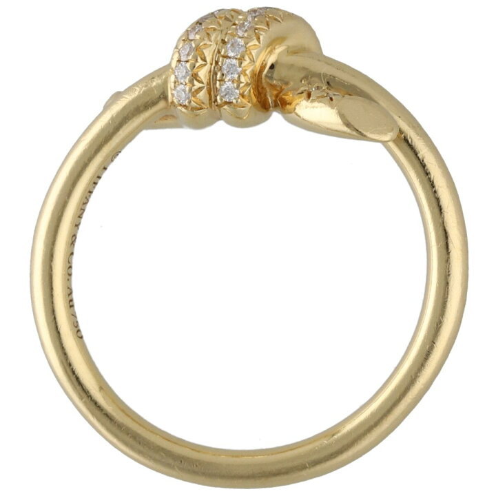 楽天市場】【中古】 Tiffany ＆ Co. ティファニー ノットリング 約5号 