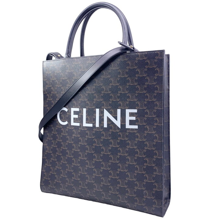 楽天市場】【中古】 CELINE セリーヌ トートバッグ 194432EJG.38SI  