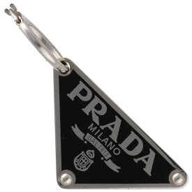 【中古】 PRADA プラダ トライアングルロゴ シングル ピアス イヤリング SV925 片耳 右耳用 メンズ レディース 25030260 AO