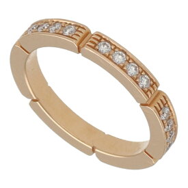 【中古】 Cartier カルティエ マイヨン パンテール ウェディング リング 48 B4221248 K18PG ピンクゴールド ダイヤモンド 指輪 22030390 RS