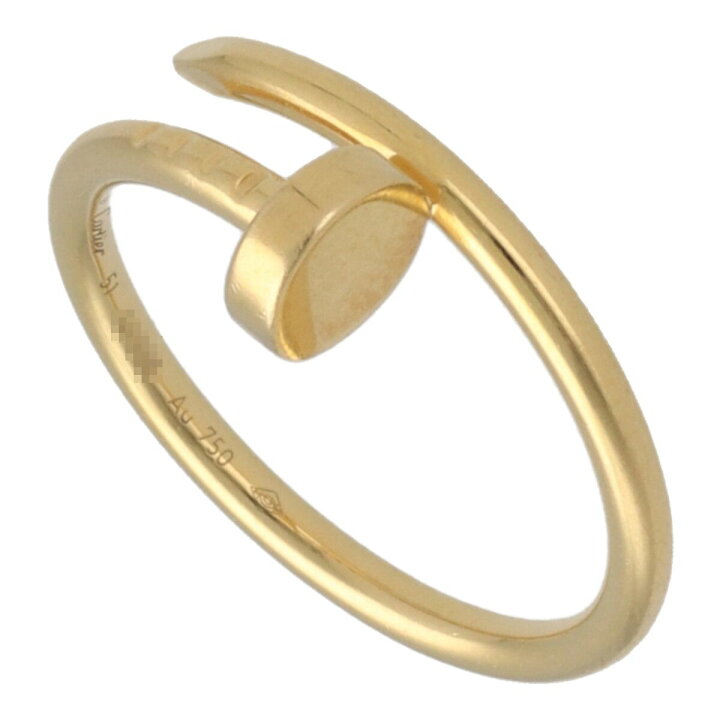 楽天市場】【中古】 Cartier カルティエ ジュスト アン クル リング 