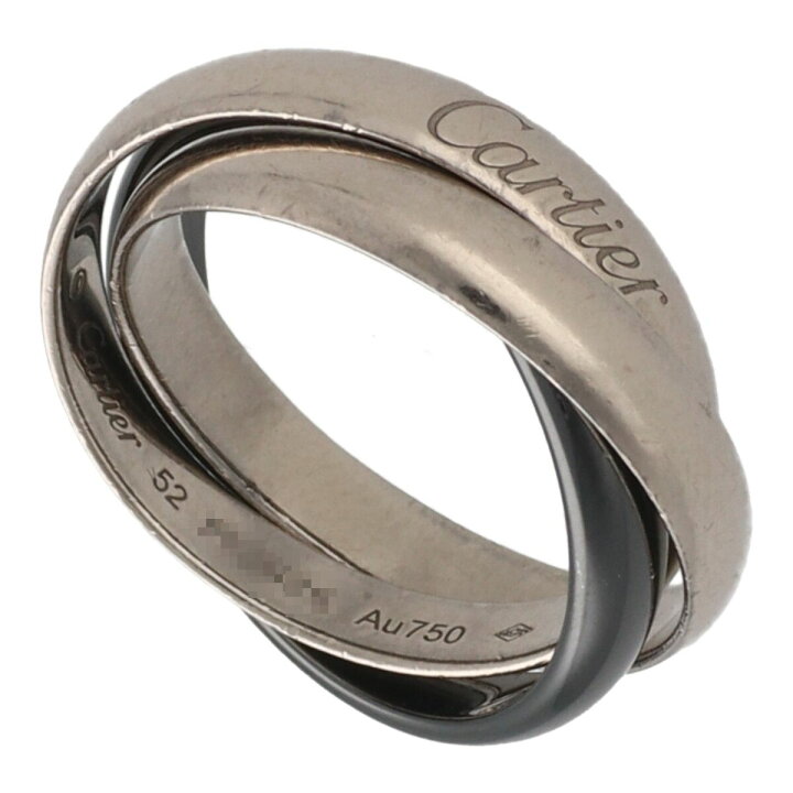 楽天市場】【中古】 Cartier カルティエ クラシック トリニティ リング 