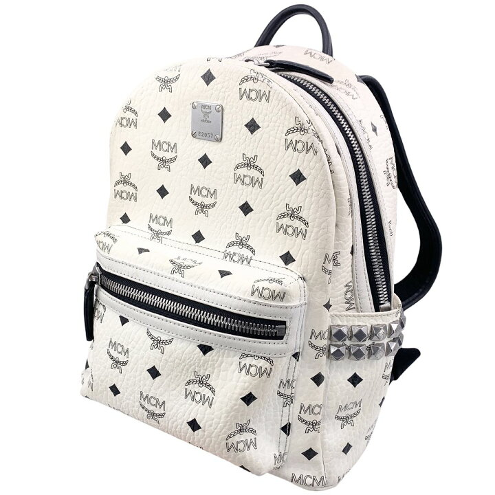 楽天市場】【中古】MCM エムシーエム リュック MMK6SVE37WT001 