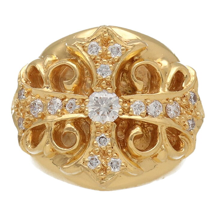 楽天市場】【中古】 CHROME HEARTS クロムハーツ キーパーリング 22K 