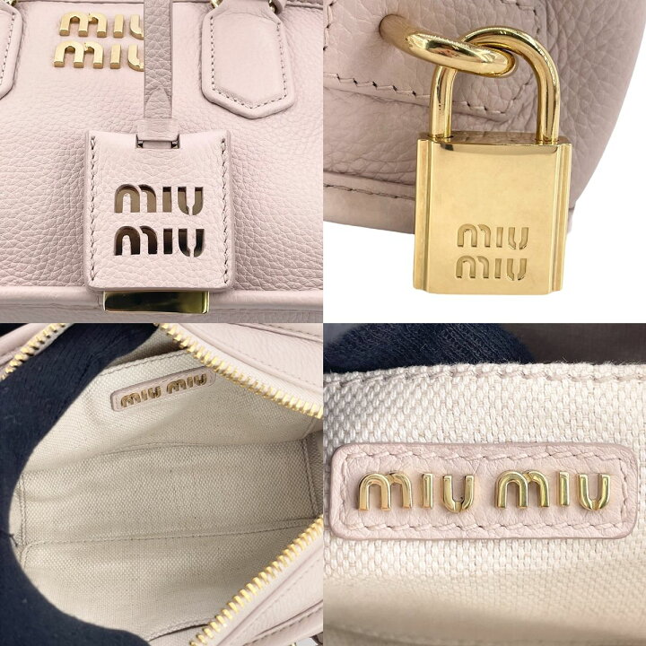 楽天市場】【中古】MIU MIU ミュウミュウ ショルダーバッグ 