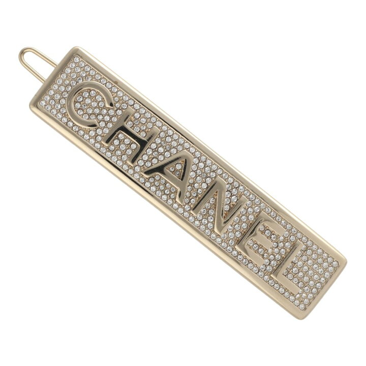 楽天市場】【中古】 CHANEL シャネル バレッタ バレッタ B21C ロゴ 