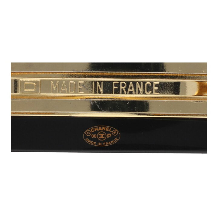 楽天市場】【中古】 CHANEL シャネル バレッタ 08P ココマーク ライン  