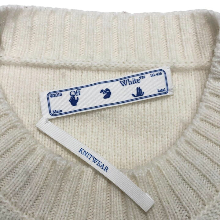 楽天市場】【中古】 OFF-WHITE オフホワイト ニット・セーター 