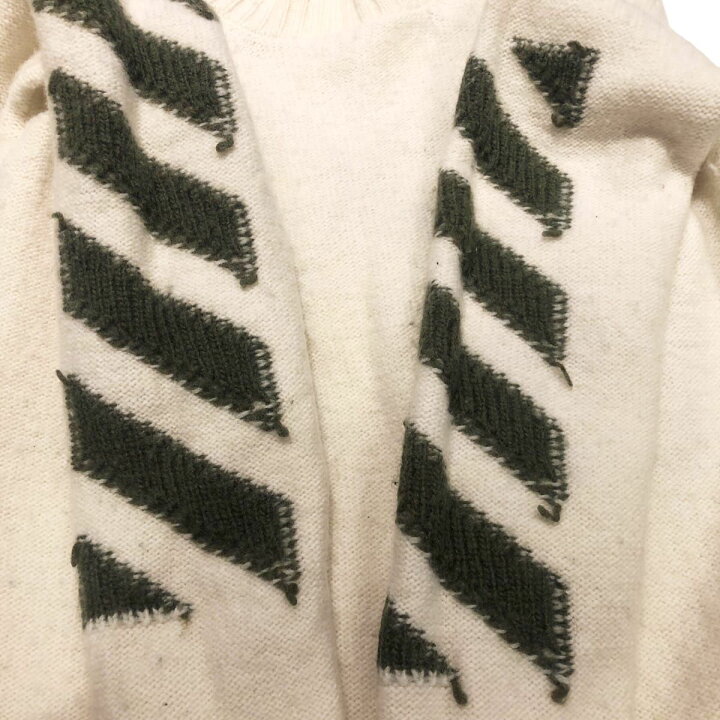 楽天市場】【中古】 OFF-WHITE オフホワイト ニット・セーター 