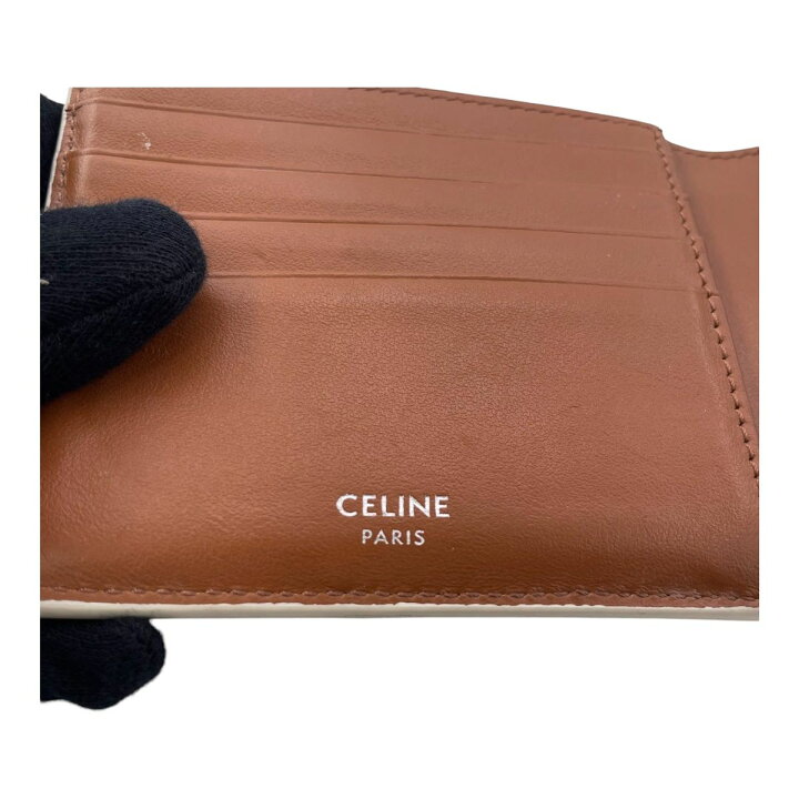 楽天市場】【中古】 CELINE セリーヌ トリオンフキャンバス 10C872BQ2  