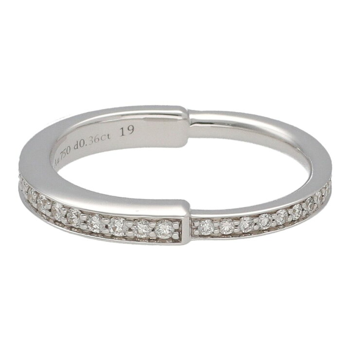 楽天市場】【中古】 Tiffany ＆ Co. ティファニー ロック リング WG  