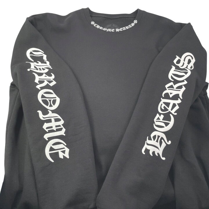 楽天市場】【中古】 CHROME HEARTS クロムハーツ ネックロゴスウェット  