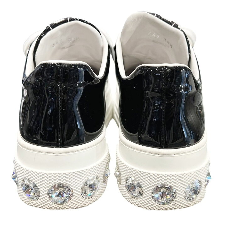 楽天市場】【中古】 MIU MIU ミュウミュウ パテント クリスタル厚底 