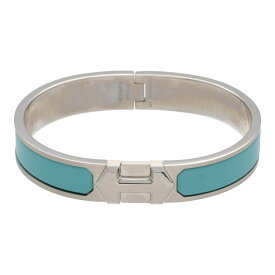 【中古】 HERMES エルメス ブレスレット ブレスレット エルメス　スーパーH バングル 　ブレスレット　ライトブルー 24026971 LI