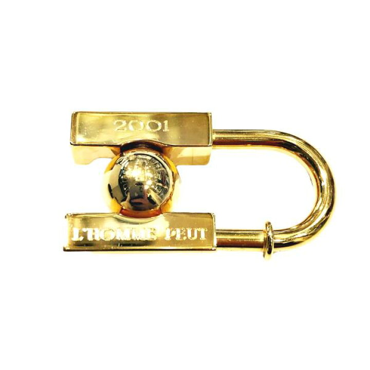 楽天市場】【中古】 HERMES エルメス バッグチャーム カデナ ゴールド 