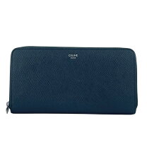 楽天市場】セリーヌ ラージ ジップ 財布 ブルーの通販 【付属品完備 