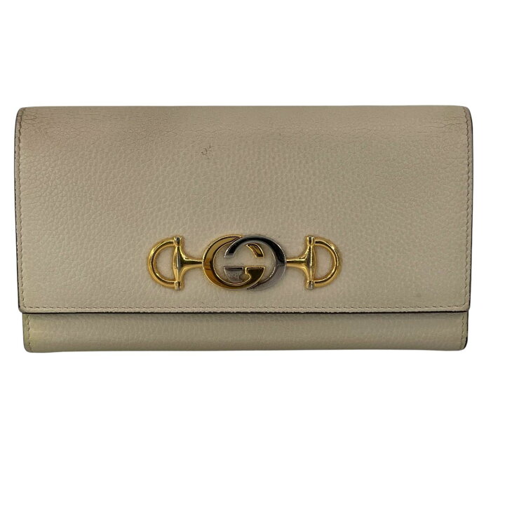 楽天市場】【中古】 GUCCI グッチ ズゥミ レザー コンチネンタル 