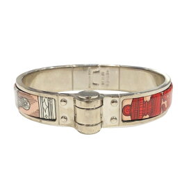【中古】 HERMES エルメス ブレスレット シャルニエールPM バングル シルバー金具 アクセサリー 23029378 SA
