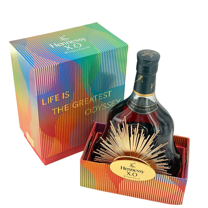 楽天市場】ヘネシー XO 700ml 2023秋限定 黒キャップ LIFE IS THE 