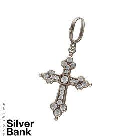 Loree Rodkin　ローリーロドキンMEDIUM GOTHIC CROSS　ミディアム　ゴシック　クロス　ネックレストップ P189-886 SV925　ジルコニアシルバーメンズ・レディース 人気ブランド【中古】20-36171LI